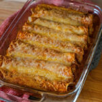 Cottage Cheese Chicken Enchiladas