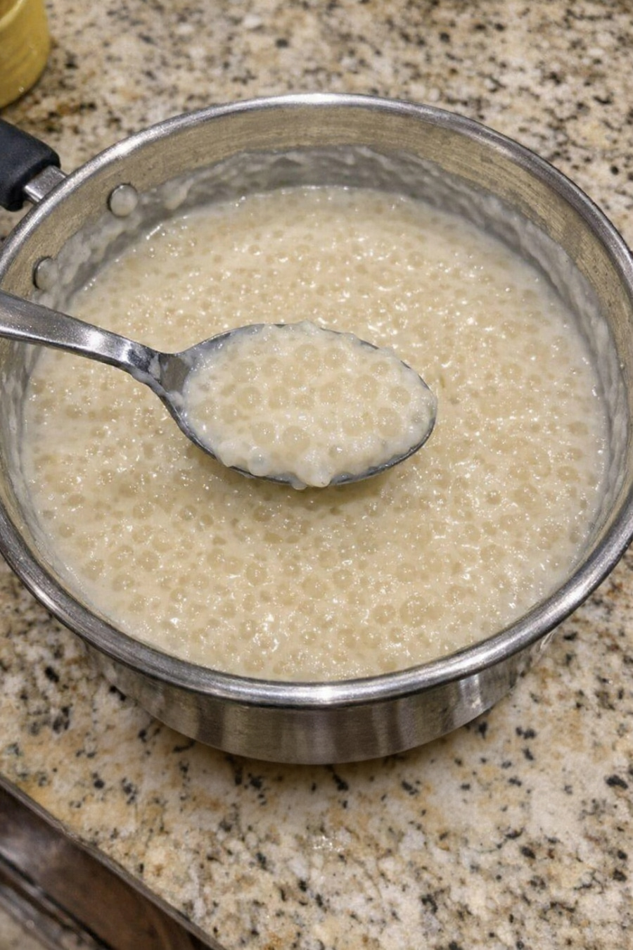 4-Ingredient Stovetop Tapioca Pudding
