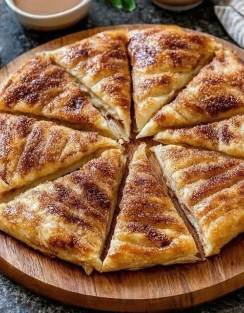 Sweet Cinnamon-Sugar Pizza