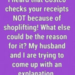 Why Costco checks receipts