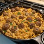 Swedish Meatball Noodle Bake