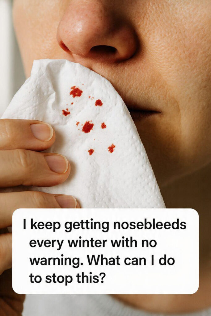 Winter Nosebleeds