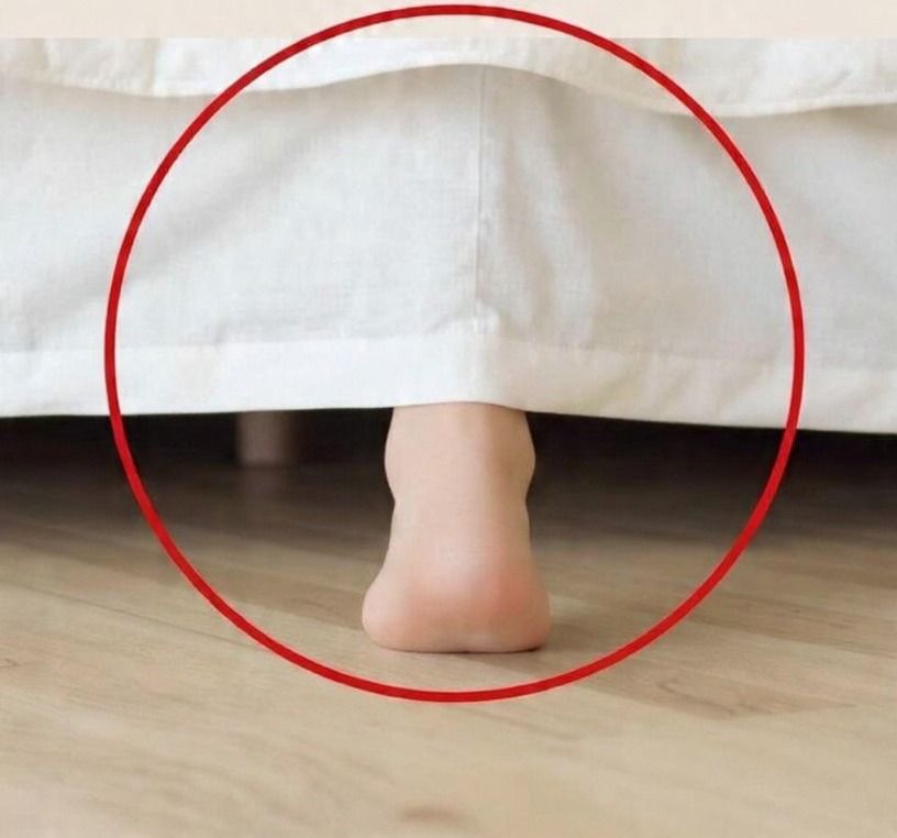 sleep with one leg outside the covers