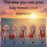 bag habits reveal personality