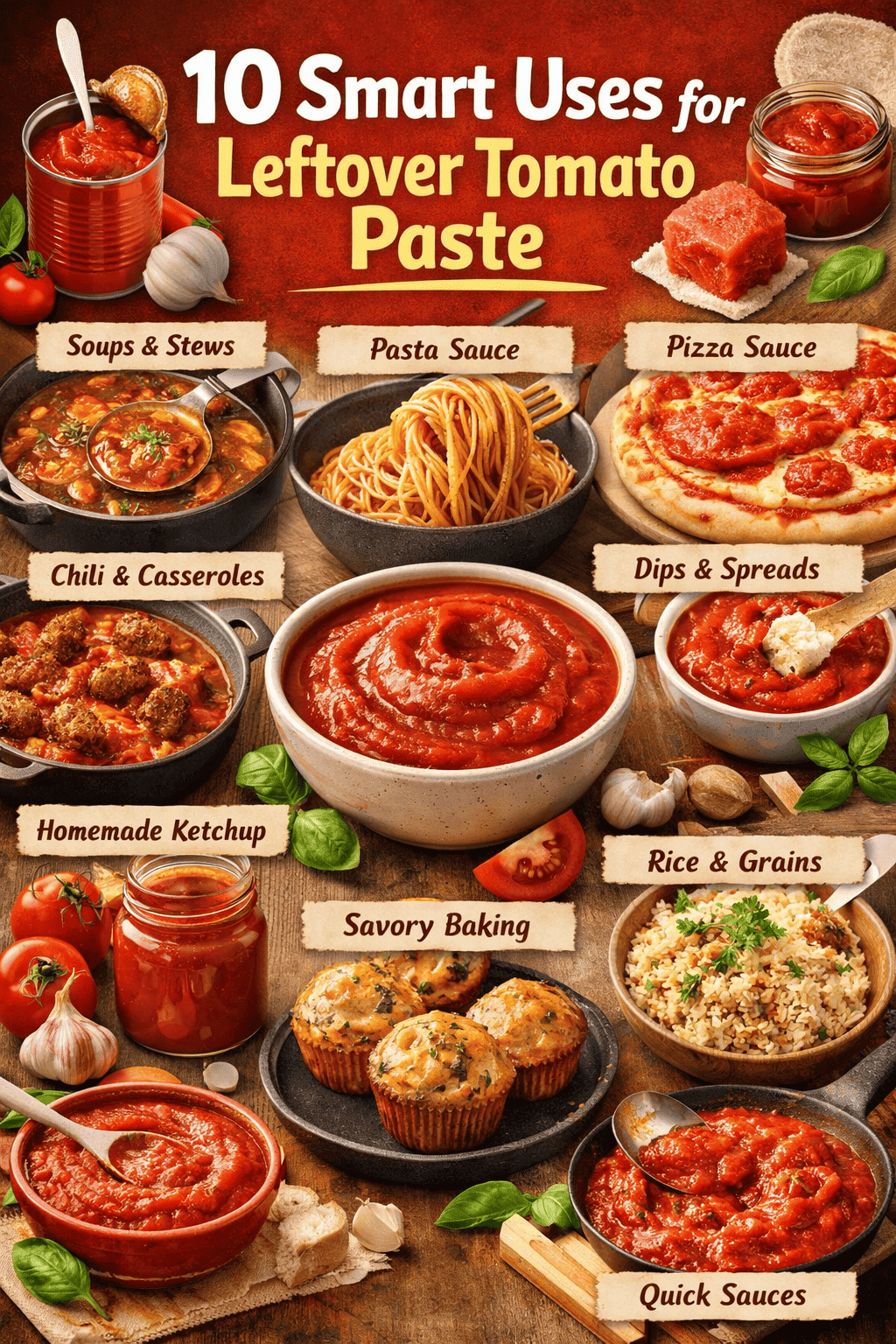 uses for leftover tomato paste