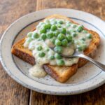 Creamed Peas on Toast