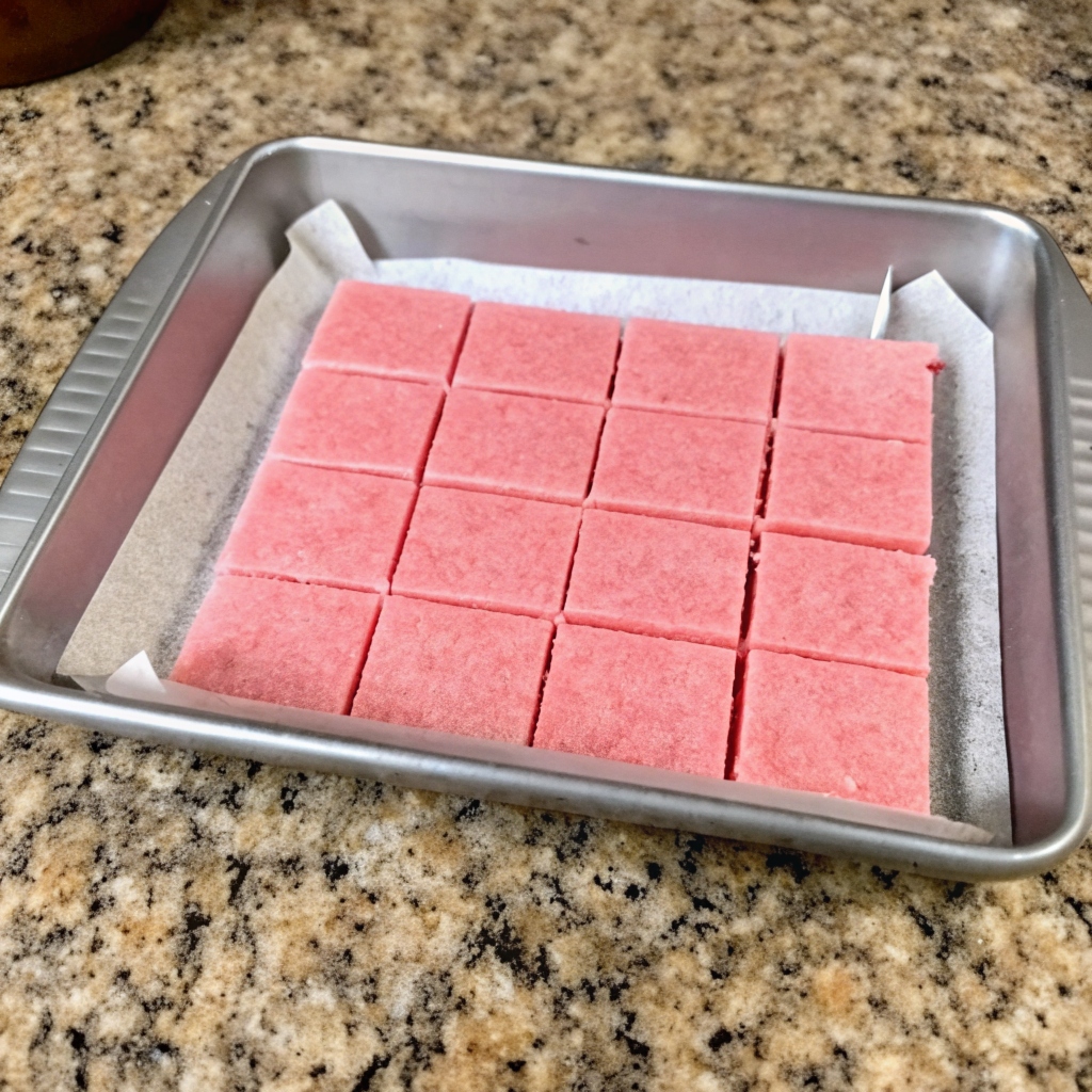 Strawberry Cream Freezer Bars