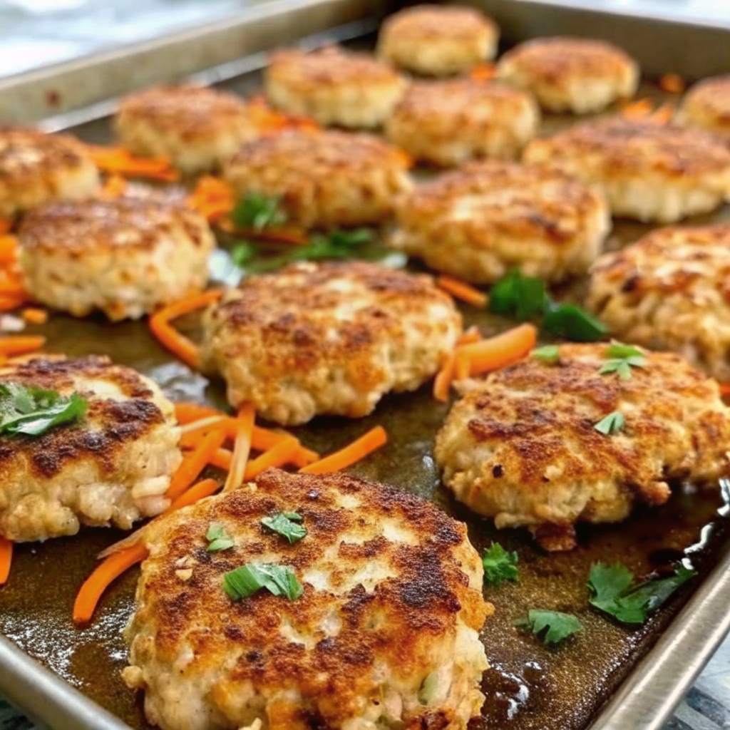 Baked Chicken Rissoles